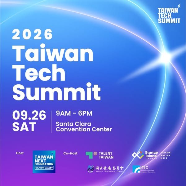 Taiwan Tech Summit 2026 活動海報