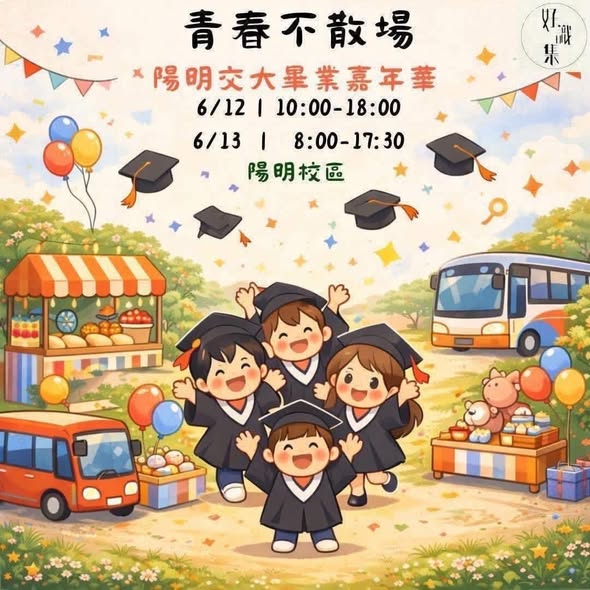 青春不散場・畢業嘉年華 活動海報